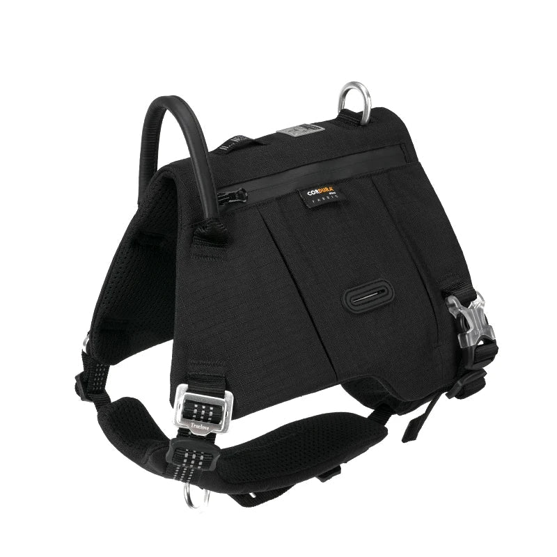 Dog Backpack Pet Harness Manufacturer Adjustable Tactical Handle Full Body Dog Vest for Hiking Training Outdoor TLB2251