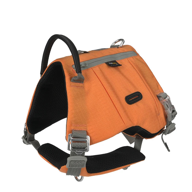 Dog Backpack Pet Harness Manufacturer Adjustable Tactical Handle Full Body Dog Vest for Hiking Training Outdoor TLB2251